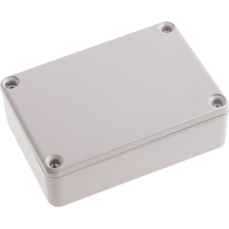 Boîtier, Blindé, Gris, en Fonte d'aluminium, Dimensions 79.9 x 54.9 x 25.5mm (1/2)