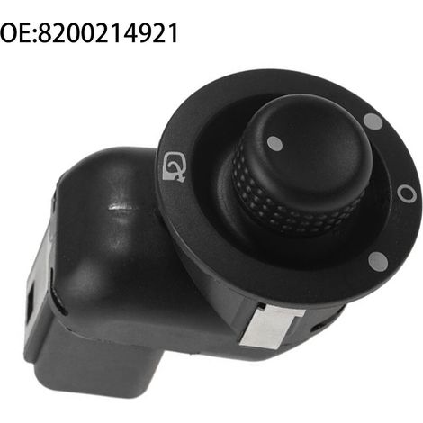 Die Teilenummern 8200676529 und 8200214921 sind für den elektrischen Außenspiegelverstellschalter des Renault Captur Clio MK4 anwendbar. (1/4)