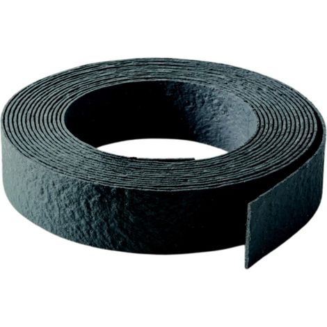 Jardinex – Bordure de jardin flexible 20 m – Plastique recyclé noir – Hauteur 12 cm – Épaisseur 6 mm – Résistante aux UV et facile à installer (1/5)