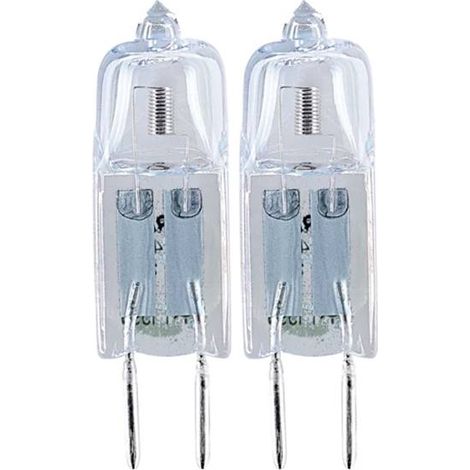 Osram – Ampoule halogène GY6.35 12V 50W blanc chaud – Intensité variable – Lot de 2 – 910 lm – Durée de vie 2000 h