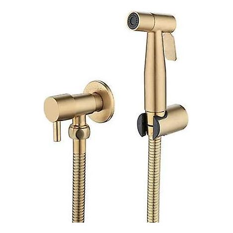 Stainless Steel Toilet Sprayer, Bidet Sprayer Kit, Faucet Sprayer Toilet Sprayer (Gold) (1/5)