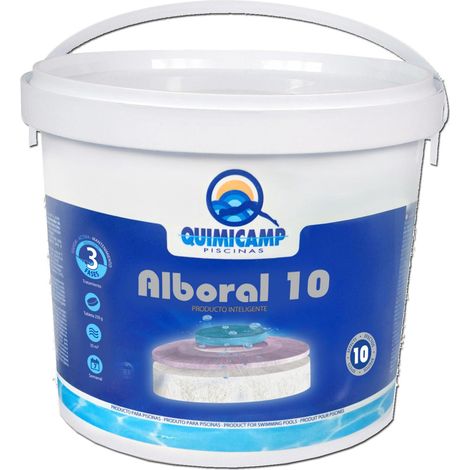Quimicamp Boral Chlor 10 qp 3 Phasen 5 kg Tabletten 250 g
