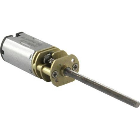 Micro-moteur à engrenages DC SOL-EXPERT G100M, 4,5V, avec engrenages métalliques (1/4)