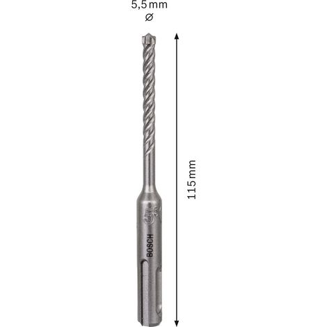Bosch Accessories 2608576110 Punta perforatrice 5.50 mm Lunghezza totale 115 mm SDS-Plus 1 pz. (1/5)