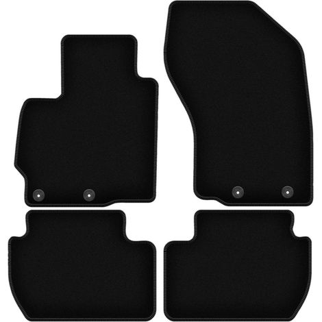 BASIC schwarze Veloursmatten für: Peugeot 4007 Crossover (2007-2012) (1/5)