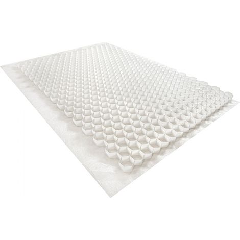 Stabilisateur de gravier 0,96 m² - Blanc - 120 X 80 X 3 cm Blanc - EASYSTAB - Lot de 10m² (1/5)