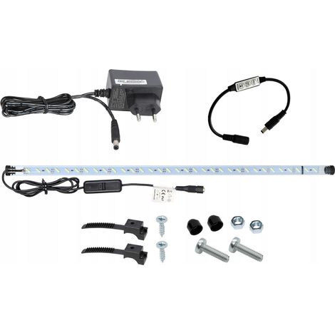 L谩mpara fluorescente LED 40cm SMD 8520 acuario + CONTROLADOR (1/5)
