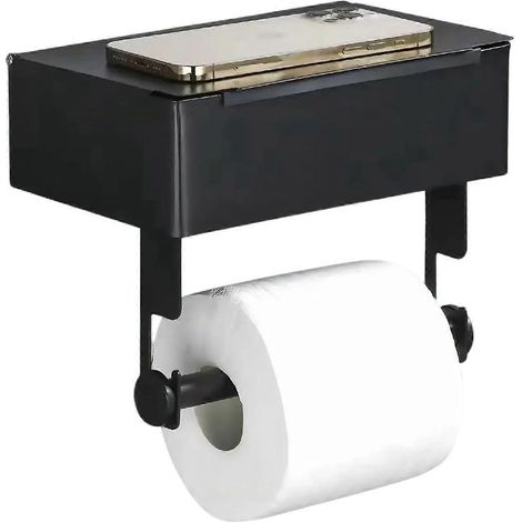 Porte-papier toilette rustique en corde de chanvre, décoration murale vintage pour salle de bain et cuisine (1/5)