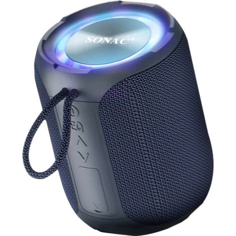 Altoparlante Bluetooth portatile - Suono stereo, durata della batteria di 24 ore, volume potente, connettività Bluetooth 5.3, impermeabile IP7 - Altoparlante per spiaggia, camera da letto e uso estern (1/5)