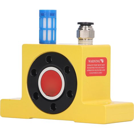 Vibrateur pneumatique G1/4 po tous types avec silencieux, oscillateur à turbine pneumatique pour alimentation industrielle par entonnoir GT13 (1/5)