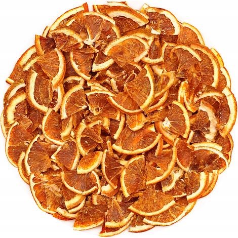 Getrocknete essbare Orangenviertel - 50 g (1/4)