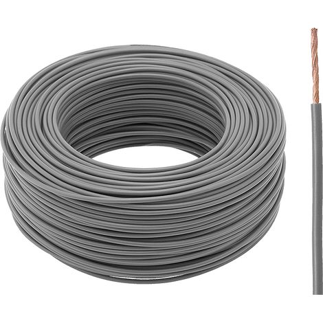 Cavo LGY H05V 1x1mm grigio-2m