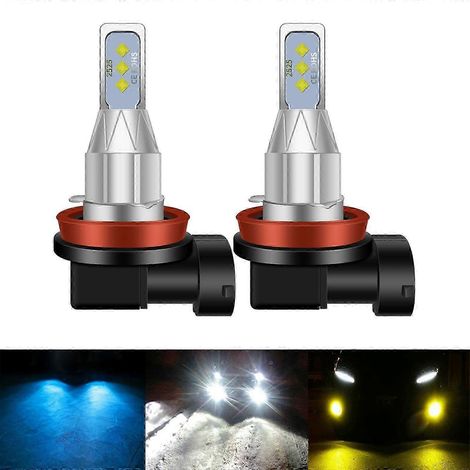 Phare antibrouillard LED H11 pour voiture (1/2)