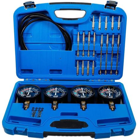 Appareil de Test de Synchronisation de Carburateur 29 pcs - 4 Chronos de Synchronisation - Précision et Fiabilité - D-Work (1/5)