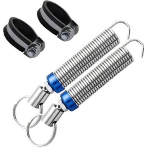 2 Pcs Multifonctionnel Ressort pour Couvercle de Voiture, Automatique du Couvercle de Coffre, Ressort de Coffre Réglable, Ressort pour Couvercle de Coffre Ressort Métallique de Levage (1/4)