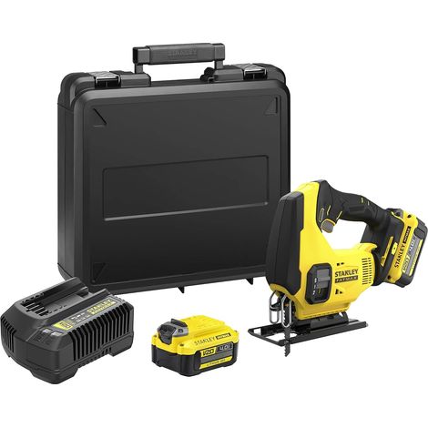 Seghetto Alternativo A Batteria 18V 4Ah Con Valigia E Doppia Batteria Stanley (1/4)