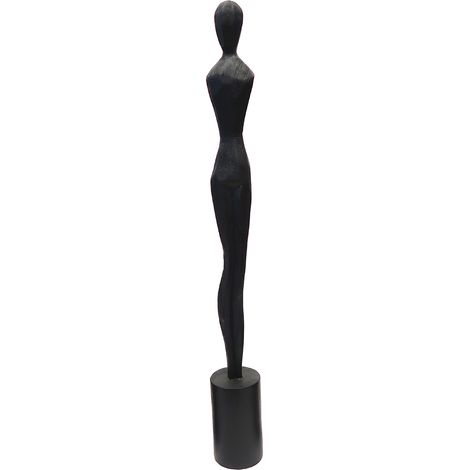 Signes Grimalt Abbildung Afrikanische Skulptur mehrere Schwarze Desktop -Abbildung - 77x9x9cm