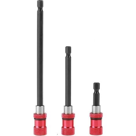 Magnetic Drill Extension Bar Holder, 150mm Chrome Vanadium Steel Hex Shank Bit Holder, Powerful Magnet, Secure Grip, Wear-Resistant (1/5)