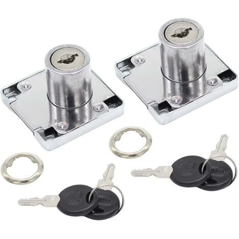 Mbelschlo Aufschraubschloss Mit Schlssel Spindschloss Schrankschloss Zylinder Mbelschloss Aufschraubschloss Mit Schlssel Set Fr Mbelschrank Briefkaste (1/4)