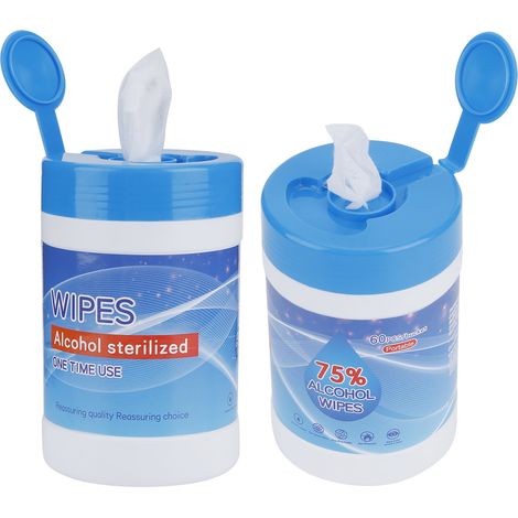 Lingettes Humides Portables 2 Seaux - Multifonction Maison, Bureau, Voyage (1/5)