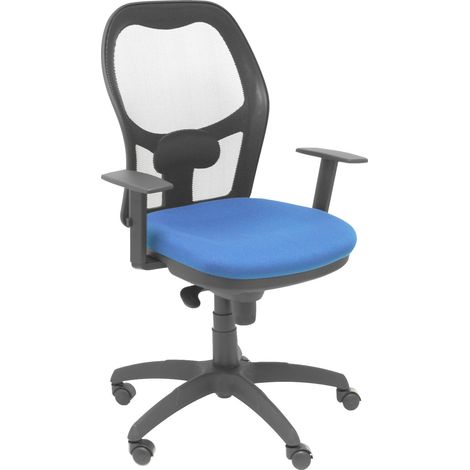 Sedia Jorquera sedile in rete nera bali blu (1/5)