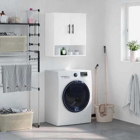 vidaXL Wall Cabinet White 60x31x70 cm Engineered Wood (1/5)