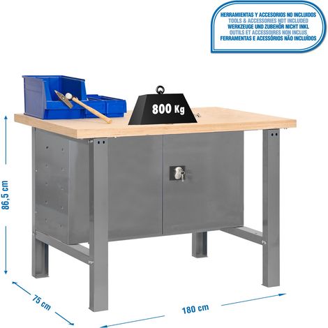 Kit Simonwork Bt6 Plywood Locker 1800 Gris/mader 865x1800x750