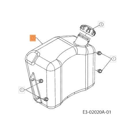 ORIGINALTANK EMAK C7510818D