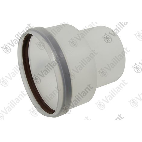 VAILLANT Adaptateur, 80-100 mm Raccordement à syst. flex. DN100 (80/125 PP) Vaillant-Nr. , 0020018334