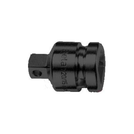 Beta 720/15 - Raccordo con attacco quadro femmina 1/2 e maschio 3/8 fosfatato