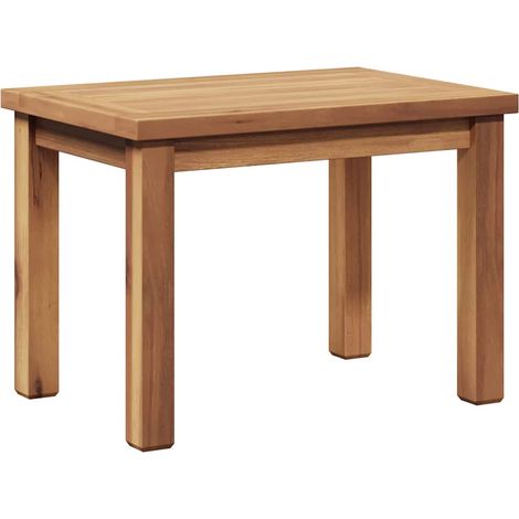 Table basse,Table d'appoint,Table de Salon Marron 50 x 35 x 36 cm Bois de teck solide CFW62014 (1/5)