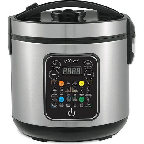 Multicuiseur Maestro MR-794 5 L 900 W Noir. Acier satiné