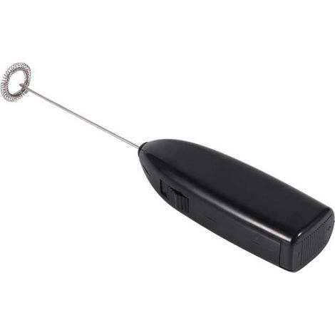 Mousseur à lait - ESTINK - Mini mousseur - Noir - Facile à utiliser - Bouton marche/arrêt simple (1/4)