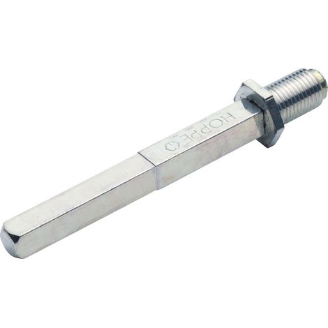 HOPPE Vierkantstift für Knopf/Drücker 8/8,5 Länge 95mm, abgesetzt SST- FH-Rosette