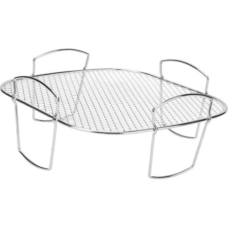 Grille carrée en acier inoxydable pour friteuse à air chaud, 20 (1/5)