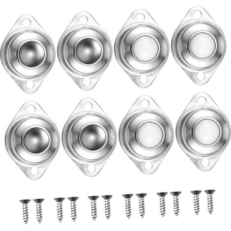de 8 roulettes à billes pour meubles roulettes de chaise de (1/5)