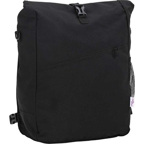 Fahrradtasche Schwarz 33 x 16 x 60 cm Polyester