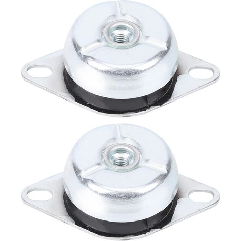 Lot de 2 amortisseurs en forme de cloche FRH pour groupe électrogène diesel de voiture, filetage M10, tampon en caoutchouc (1/5)