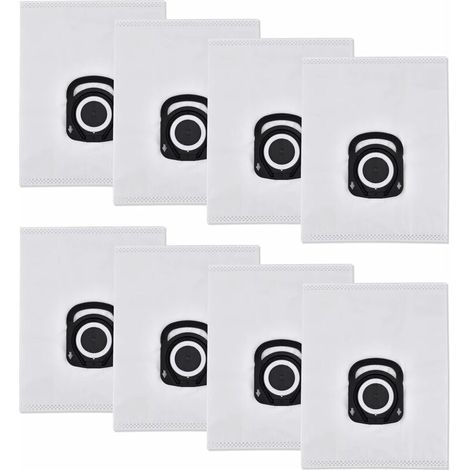 8 sacs pour aspirateur Rowenta Hygiene + Silence Force, Compact P (1/5)