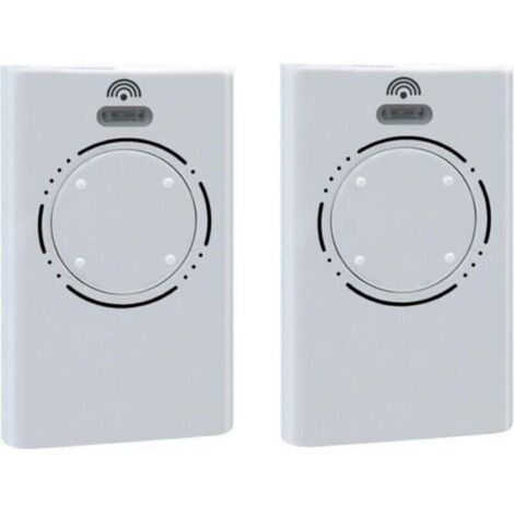 Telecomando a 4 canali XT4 868 SLH 787010 (bianco) per porte da garage e cancelli carrabili – 3 anni di garanzia