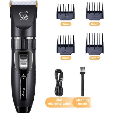 Tondeuse à poils pour animaux, tondeuse silencieuse pour chiens, chats et lapins, tondeuse à poils pour bébés