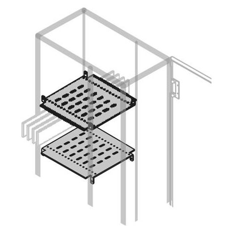 Horizontal BUSBars Shelf Int. Up. W 300mm For D 700mm 1STQ008556A0000 ABB PTHS3072 (1/2)
