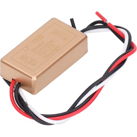 Module de Flash LED Stroboscope pour Véhicule Auto Moto Bateau