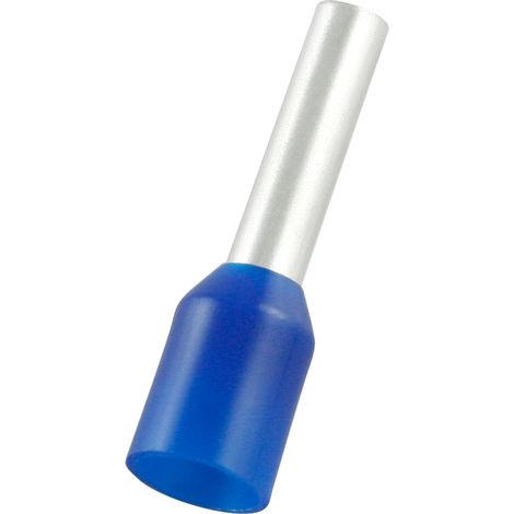 Embout de câblage RS PRO, 2.5mm², Bleu, longueur 10mm