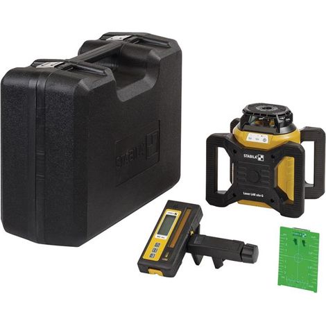 Stabila LAR 160 G Rotation Laser Set, 4 Piece