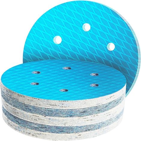Schleifpapier Klett Exzenter Korn 400 50 Stück P400 150mm 6-Loch A (1/5)