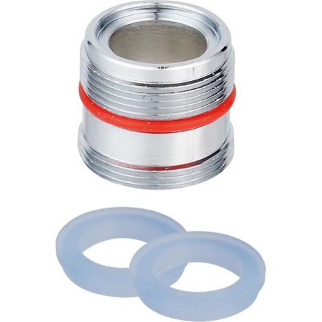 M21.5-M22 connexion aérateur de robinet en laiton, filetage mâle robinet de salle de bain adaptateur aérateur de robinet de purificateur d'eau (1/5)