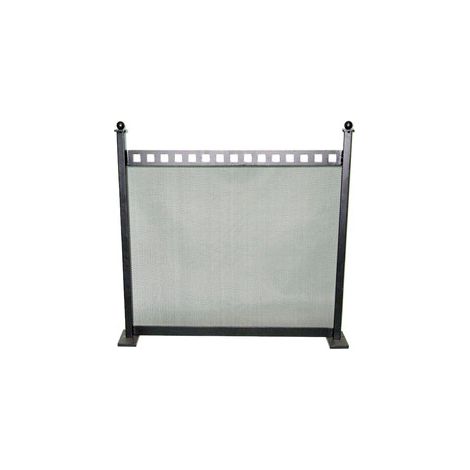 C PARASCINTILLE A PANNELLO  63,5X61,5 P/CAMINO NERO