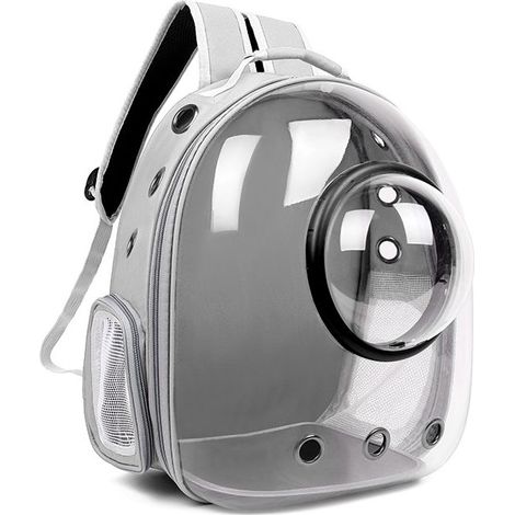 Sac à dos pour chat, sac à dos pour animaux de compagnie, sac à dos à bulles, sac à dos extérieur im (1/4)