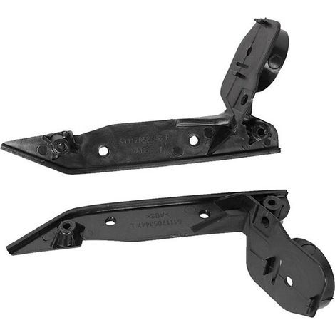 Une paire de supports de pare-chocs avant (51117058447, 51117058448) pour BMW Série 3 E90/E91 (2005-2012) supports de garde-boue. (1/5)